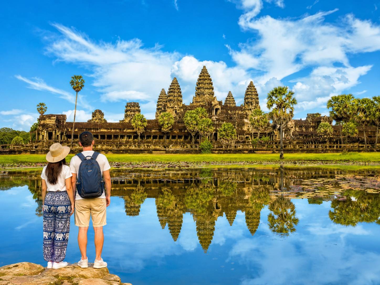 Angkor Wat In Cambodia