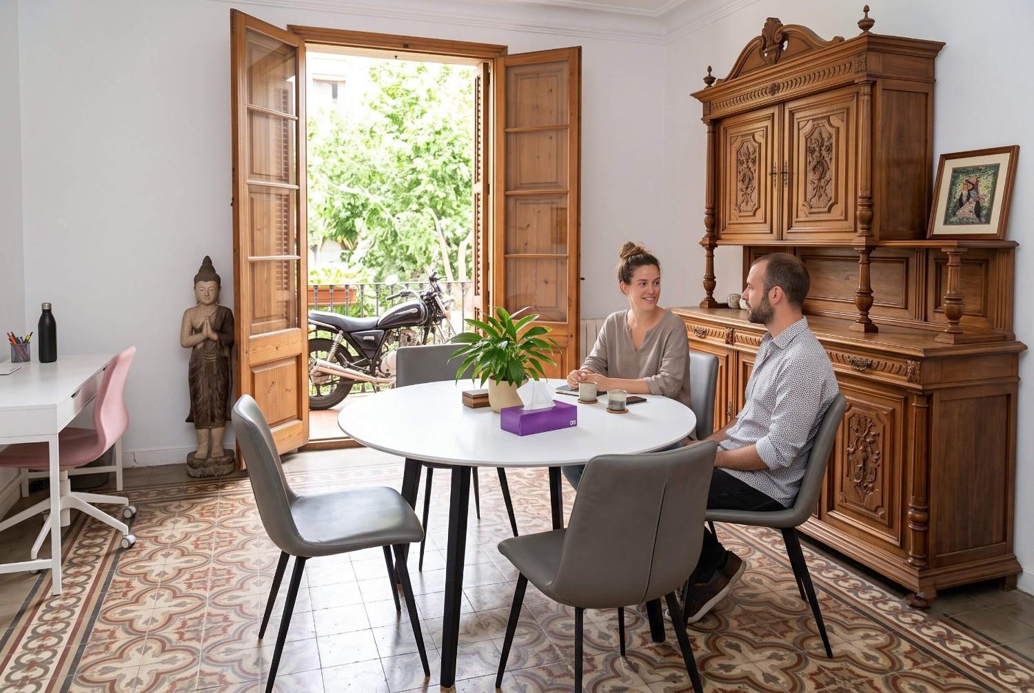 Guests Relaxing At Guesthouse In Cambodia