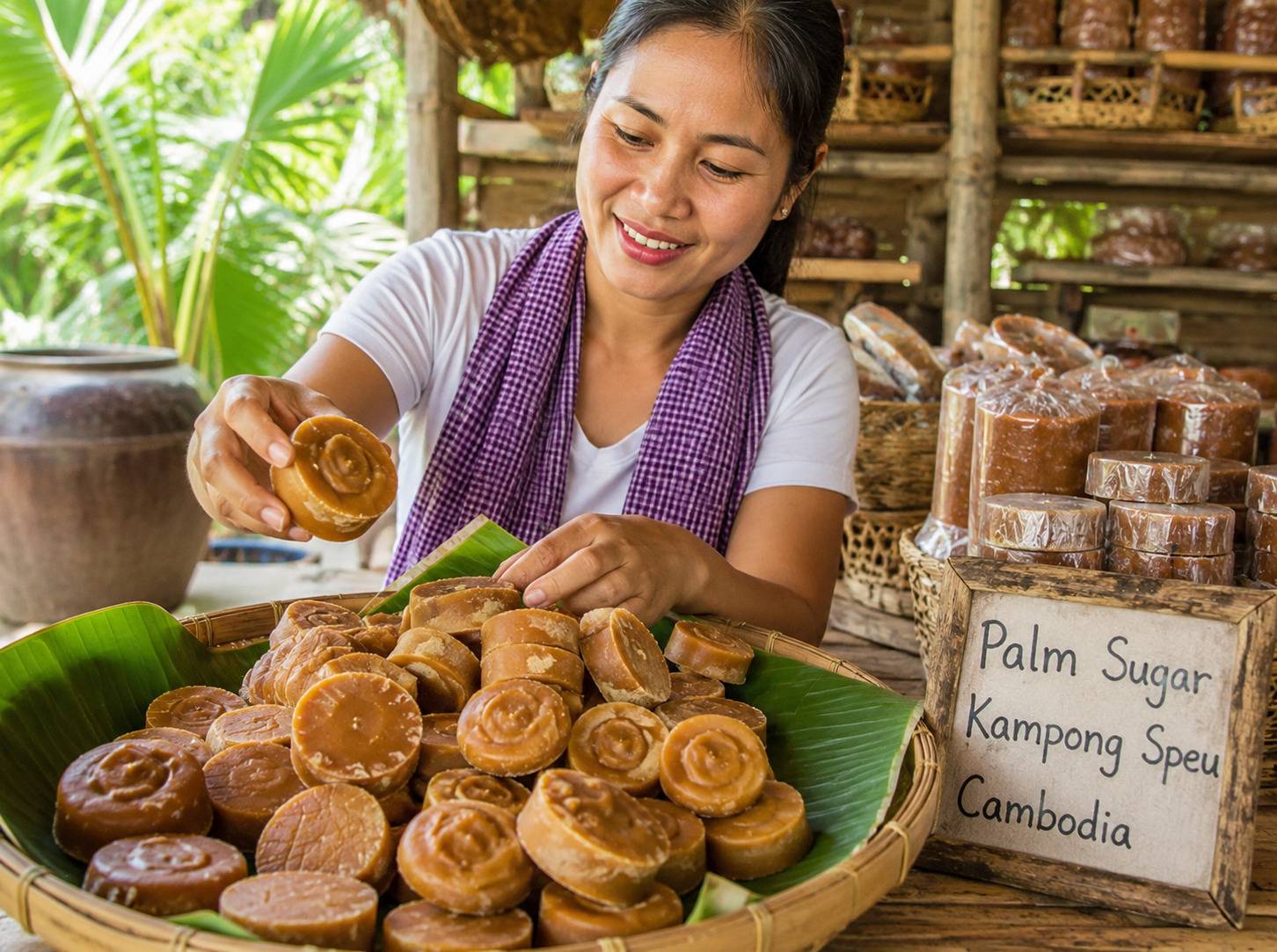 Palm Sugar In Cambodia