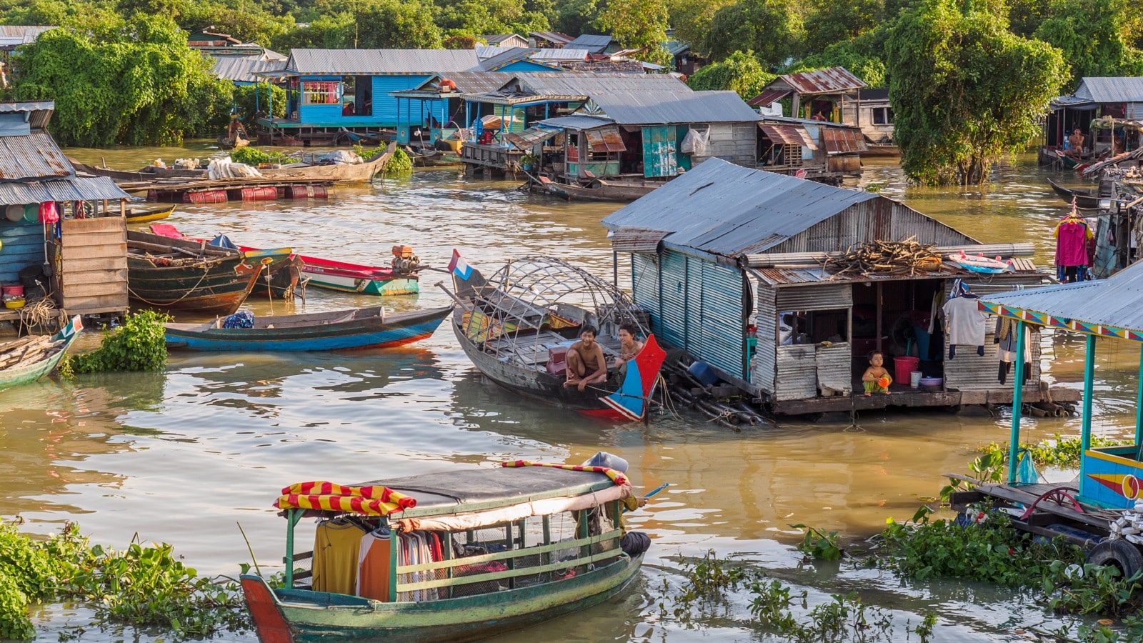 Tonle Sap Floating Villages